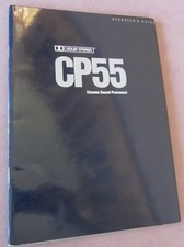 Original Vintage 1985 Dolby CP55 Cinema Sound Processor Operator  s Manual