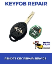 Key Repair Service Mini One Cooper S R50 R53 remote fob battery replacement fix