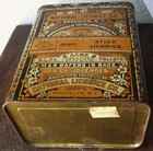 ANTIQUE NATIONAL LICORICE LOZENGES WAFERS DRUGSTORE COUNTER DISPLAY TIN & GLASS — photo 8