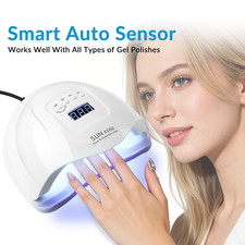 Wireless Rechargeable Cordless LED UV Nail Lamp Gel Polish Quick Dryer for Women