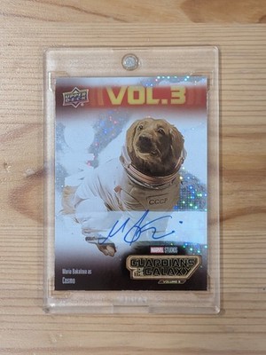 MARIA BAKALOVA Cosmo 2024 Upper Deck Guardians Of Galaxy Vol 3 Speckle Auto #/50