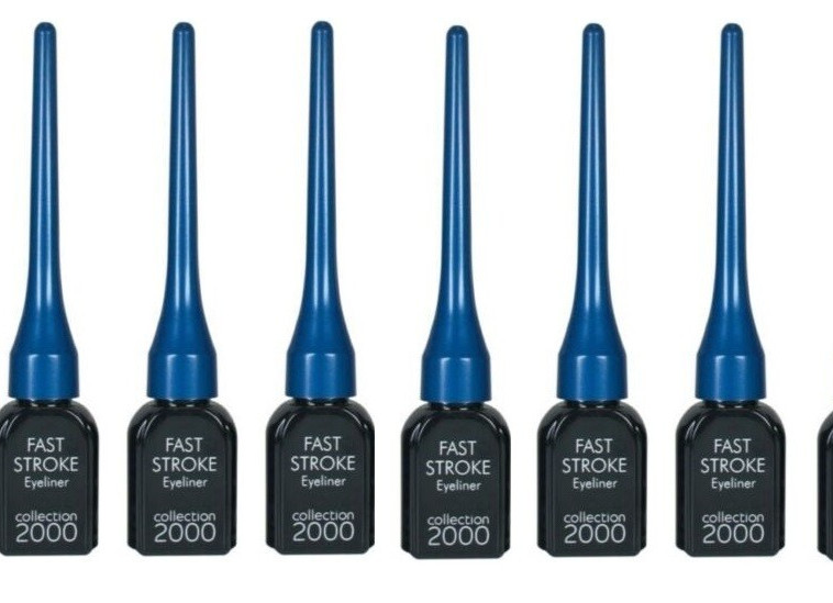 6 x Collection Fast Stroke Eye Liner | BLUE | RRP £18