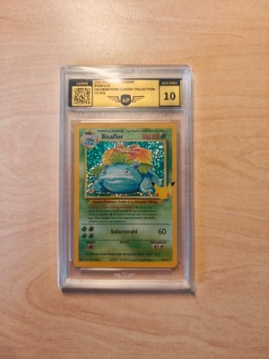 PSA 10 Pokemon Celebrations Bisaflor Holo #15 DE AP 10 Grading (no PSA) Classic