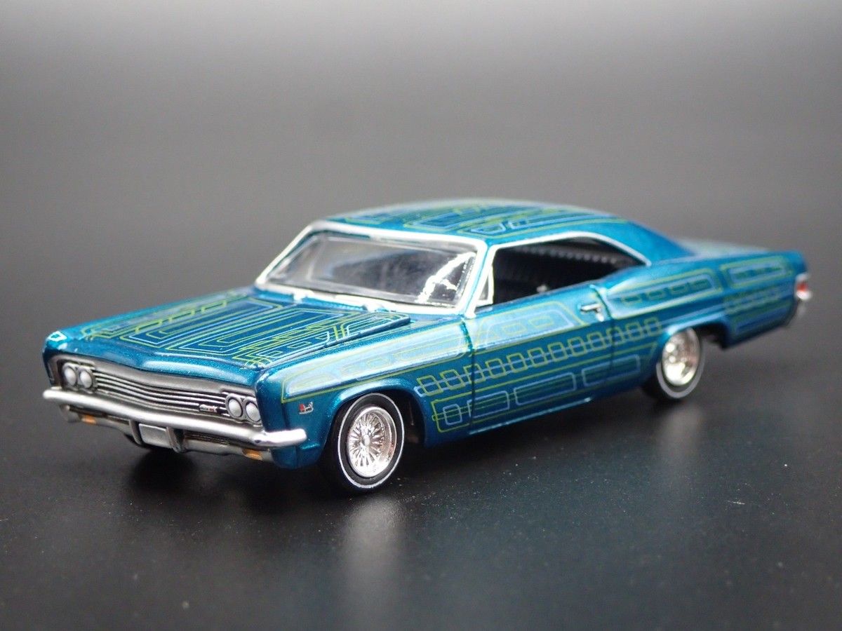 ミニカー CHEVY IMPARA 1966 66 CHEVY CHEVROLET IMPALA SS LOWRIDER 1:64 SCALE DIORAMA