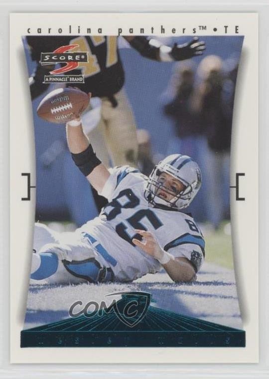 1997 Score Team Collection Carolina Panthers Wesley Walls #9 11pj