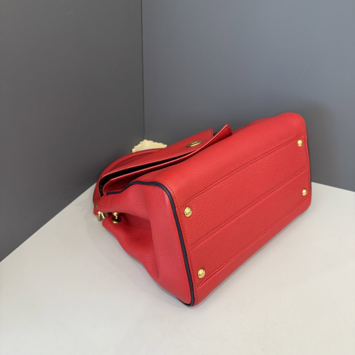 Louis Vuitton Double V Bag Rubis Brown Calfskin Monogram (gv040126a1) View 5