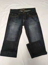 Men's Royal Premium Bootcut Leg Jeans Tag Size 32x32 Measures 35.5x30.5