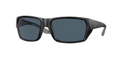 Costa Del Mar 06S 9113 tailfin matte black gray 580p 911306 Sunglasses