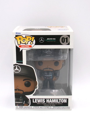 Funko Pop Racing Lewis Hamilton #01 Mercedes AMG Petronas F1 Vinyl Figure
