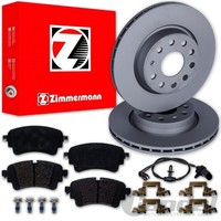 Zimmermann Bremsscheiben 330Mm + BelÄGe Hinten Passend FüR VW Touareg 3 CR7