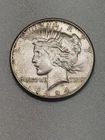 1924-S Peace Dollar AU+ ***RARE ORIGINAL COIN***Natural Toning