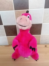 Vintage 1993 Mighty Star Hanna-Barbera The Flintsones Dino Plush Soft Toy