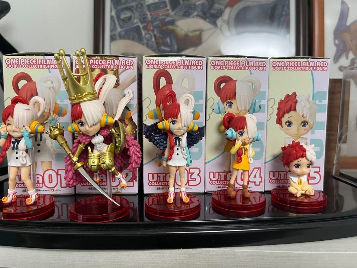『ONE PIECE FILM RED』-UTA COLLECTION-５個 One Piece Film Red WCF Uta Collection Vol 1-5 & One Piece