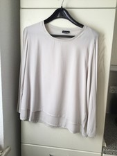 Damen Shirt, TAIFUN, Langarm,  Gr.44/46,  Doppellagig, gebraucht!