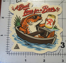 RAINIER BREWING Washington Great PNW fishboat STICKER decal craft beer brewery E