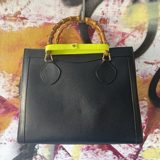 Gucci Diana Bamboo Top-Griff-Tasche Leder Bam...