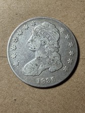 1836 Capped Bust Half Dollar - Lettered Edge - As Shown! (#2465)