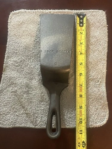Vintage Unmarked Wagner Cast Iron Skillet Spatula #6