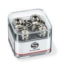 Genuine Schaller NICKEL S-Lock Guitar Strap Locks Pair/Set, Made in Germany