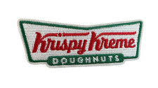 KRISPY KREME DOUGHNUTS - NEW OLD STOCK - EMBROIDERED IRON-ON/SEW ON PATCH