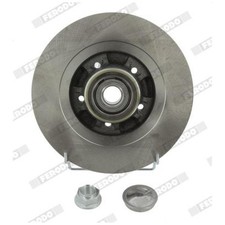 2x Bremsscheibe hinten für Renault Kangoo BE KW0/1 FW0/1 Kangoo-Grand | 2624767