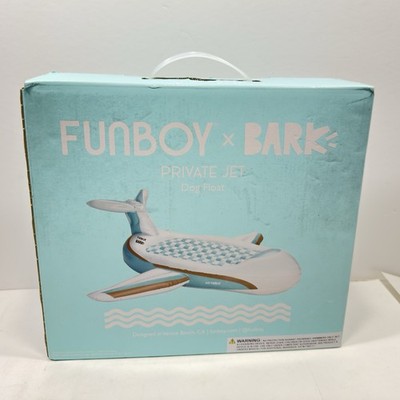 FUNBOY BARK Private Jet Plane Dog Float Life Pool Float for Dogs