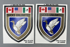 Vintage 1990s Ducks Unlimited Sticker Sponsor Decals