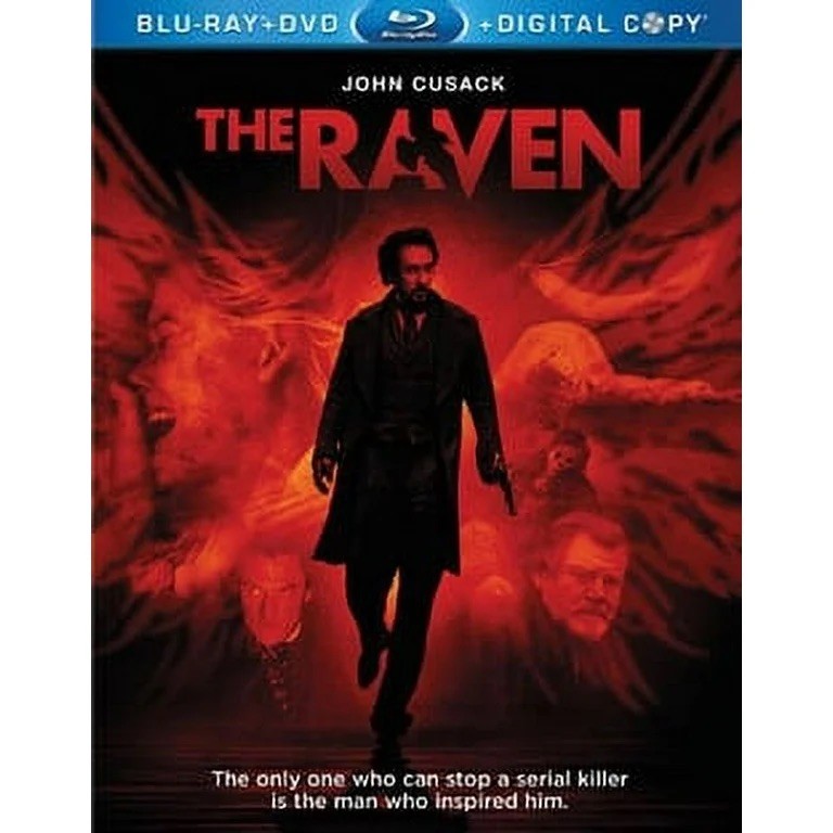 The Raven Blu Ray + DVD - James McTeigue, Luke Evans, Alice Eve, John Cusack 