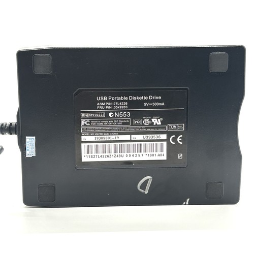 USB Floppy Drive Floppy Disk Reader 3.5-inch External Portable 1.44 MB FDD - 第 4/5 張圖片