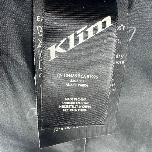 Klim Gore-Tex Allure Waterproof Snowmobile Jacket, Black Technical Shell, Size L image 5