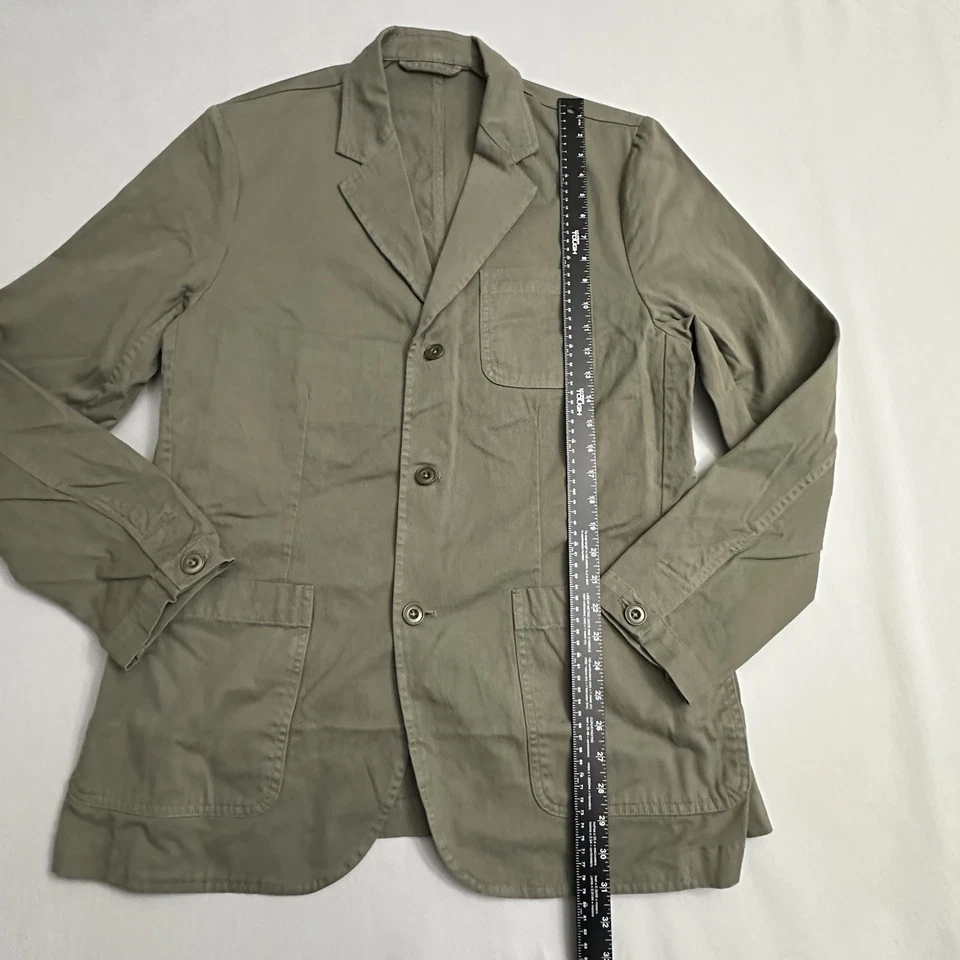 Куртка спортивная Taylor Stitch The Foundation мужская 42 органическая копченая оливковая саржа - Изображение 4 из 4