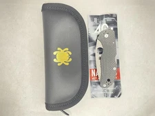 RARE Spyderco Native 5 Carbon fiber Damascus C41CF40TH 40th Anniversary NEW