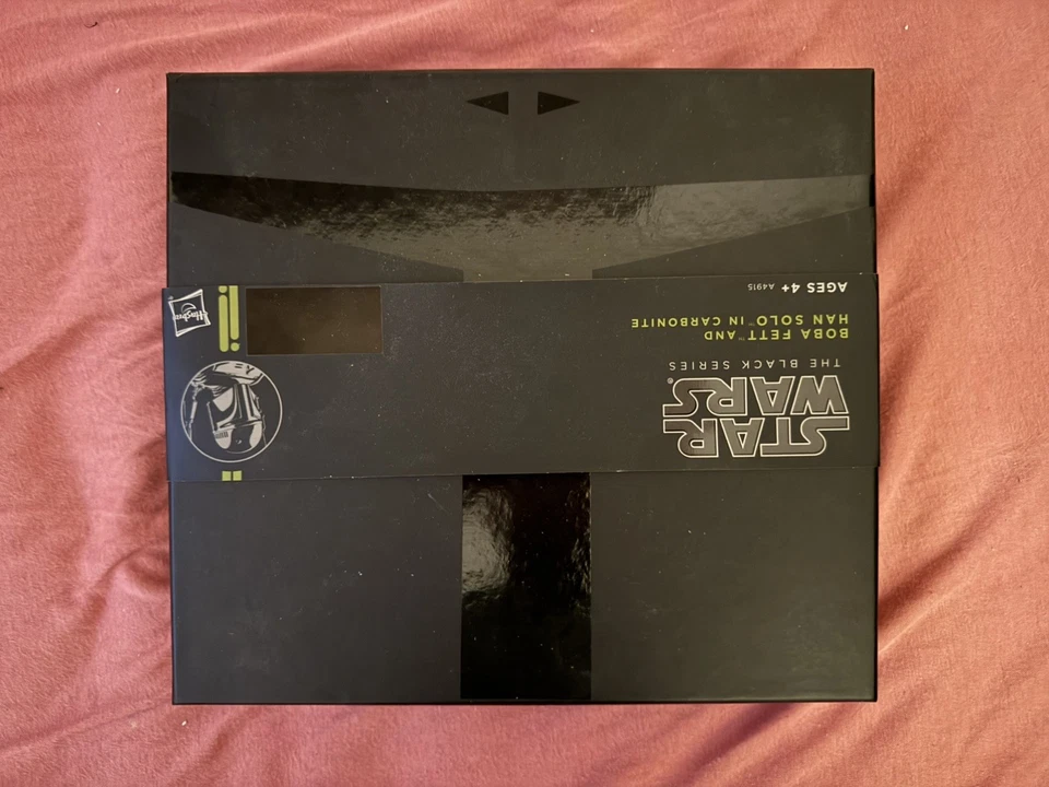 HASBRO Star Wars BLACK SERIES BOBA FETT + HAN SOLO IN CARBONITE 6" SDCC13 - Bild 2 von 2