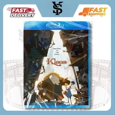 Klaus (2019) New & Sealed | English Blu-Ray | Comedy/Animation | Region free