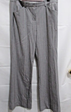 The Limited Cassidy Fit Bootcut Dress Pants Womens Size 4 gray pinstriped