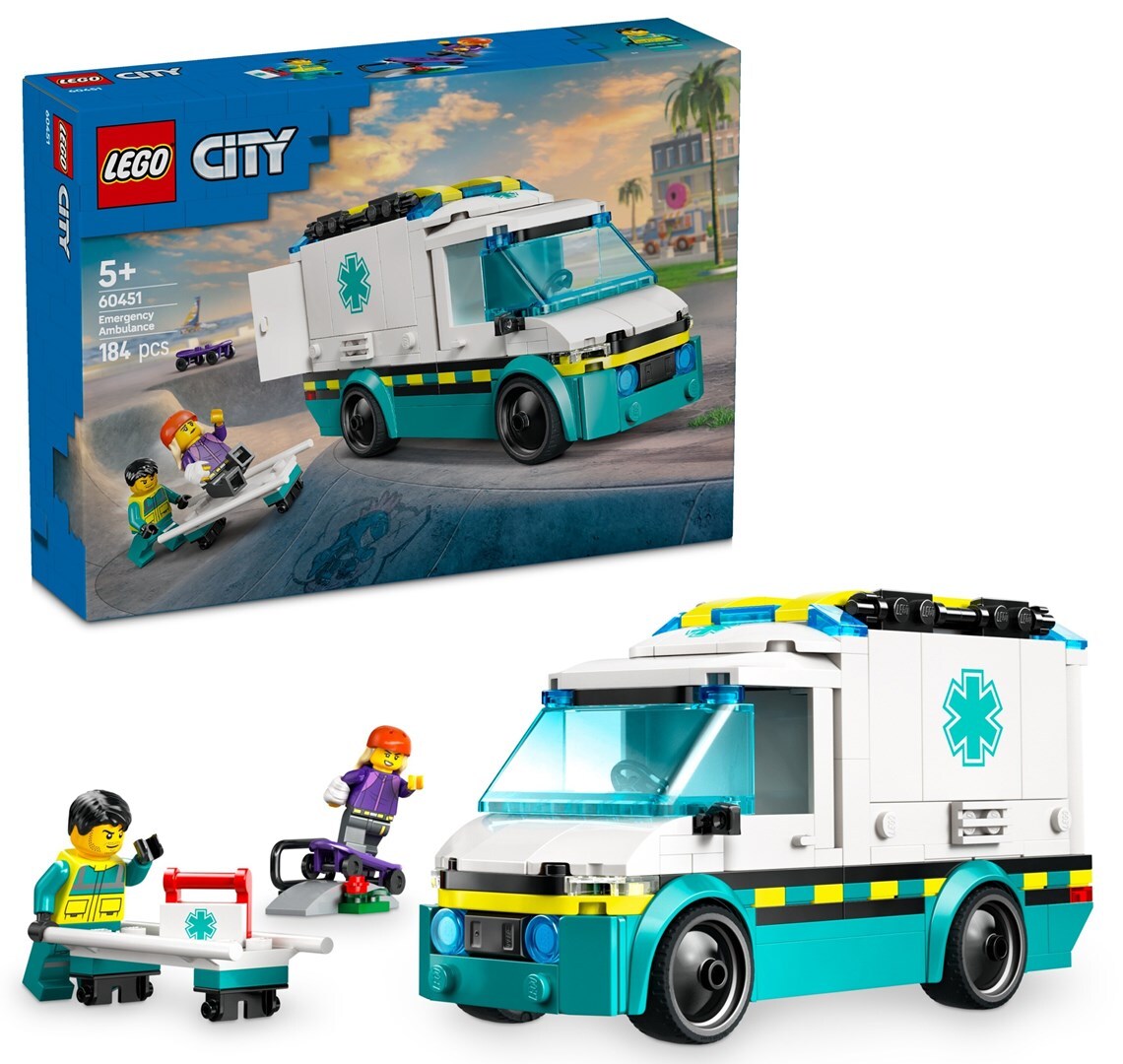 5702017812410 КОНСТРУКТОР LEGO CITY 60451 Кранкенваген Lego