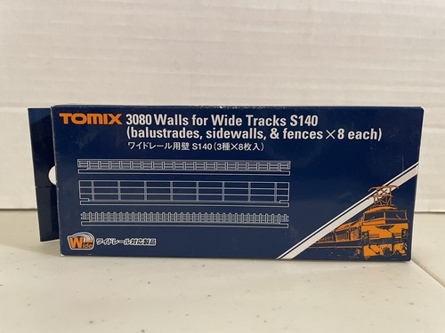 Tomix Spur N #3080 Wände für breite Gleise S140, Neu in OVP | Zustand: New