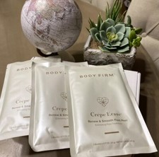 3X Crepe Erase Renew  Smooth Hydrating Foot Mask And Foot Peel -Body Firm