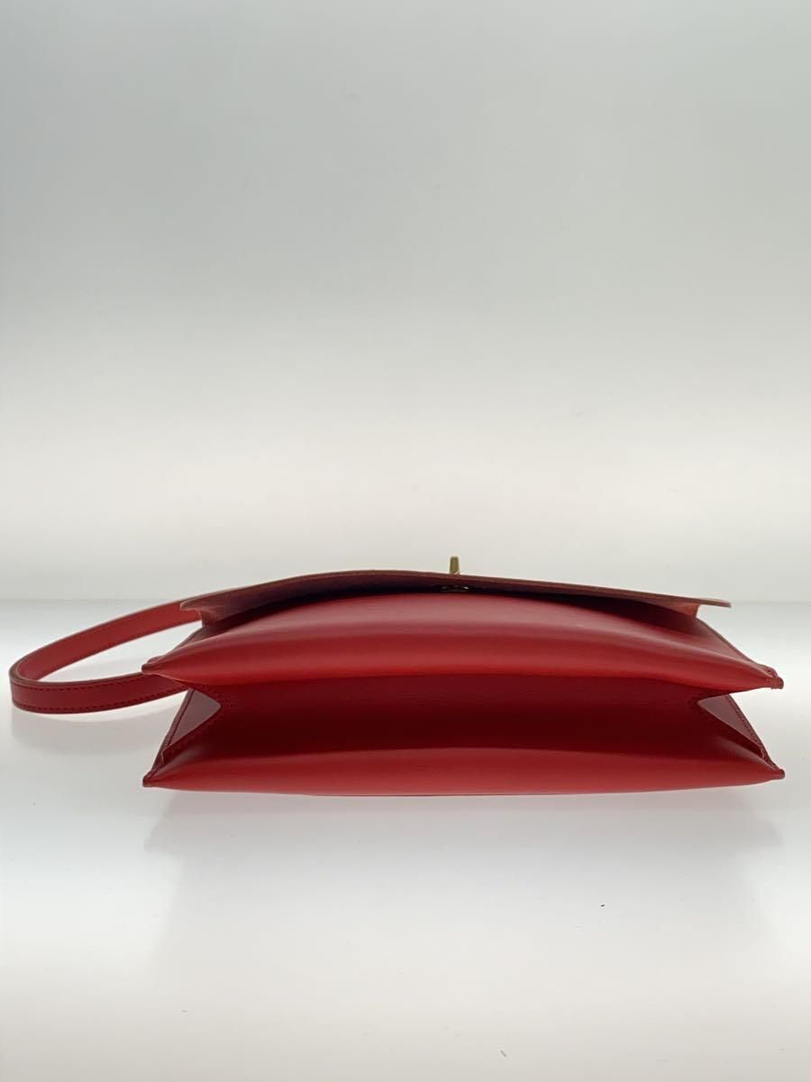 MIMI BERRY Shoulder Bag Leather Red Plain Turn Lock Used | eBay MIMI BERRY Shoulder Bag Leather Red Plain Turn Lock Used | eBay