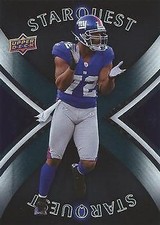 2008 Upper Deck #SQ23 Osi Umenyiora StarQuest Silver Board NM