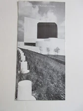 The John F. Kennedy Library Brochure / Pamphlet Dorchester MA