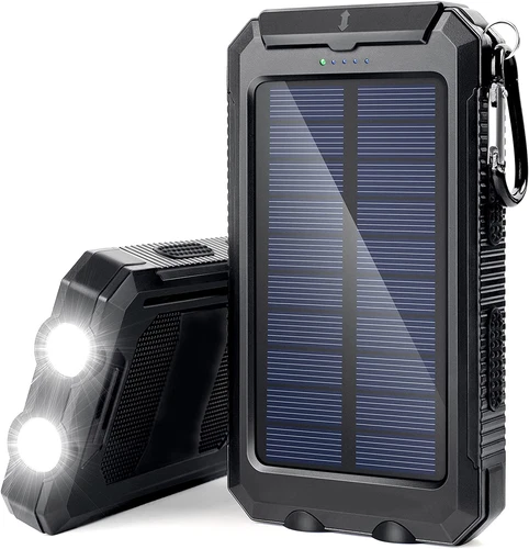 Super Solar Power Bank Charger USB Portable Charger Power Bank For Cell Phone - Picture 24 of 26