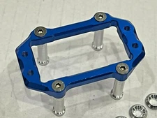 Aluminum Steering Servo Mount for Arrma 6S BLX Limitless/Infraction/MOJAVE Blue 