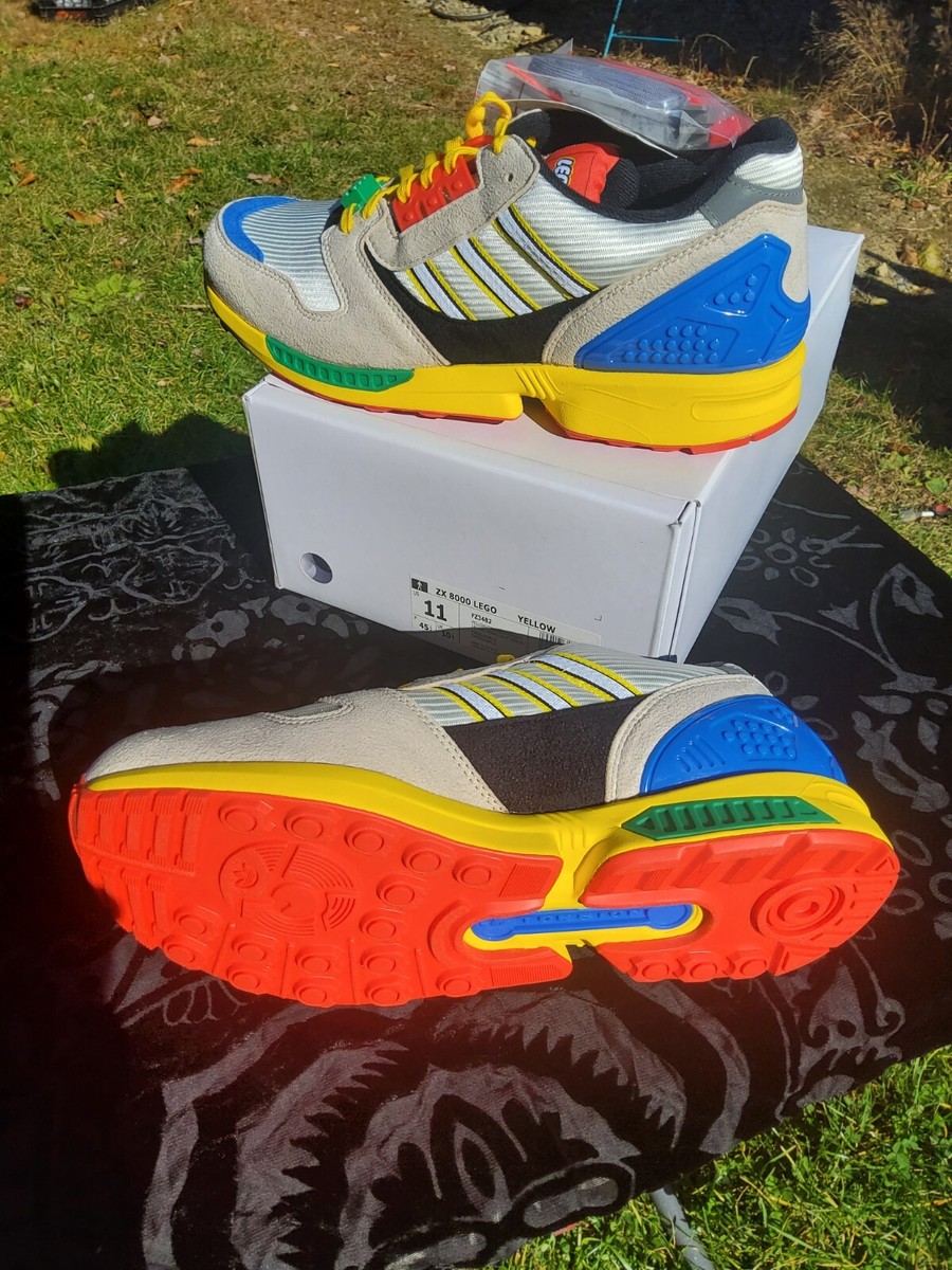 Size 11 - LEGO x adidas ZX 8000 A-ZX Series - Mixed Blocks for Size 11 - LEGO x adidas ZX 8000 A-ZX Series - Mixed Blocks for