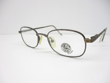 Mickey  Co Unisex Kids Vintage Eyeglasses Marchon NOS 44 Brown Havana Metal