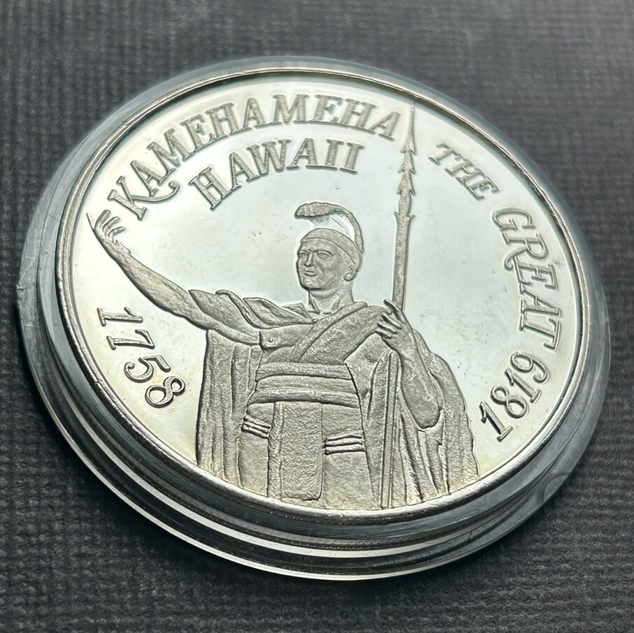 Vintage Deak - Perera Hawaii Inc 1oz 999 Silver Round Very Rare | eBay