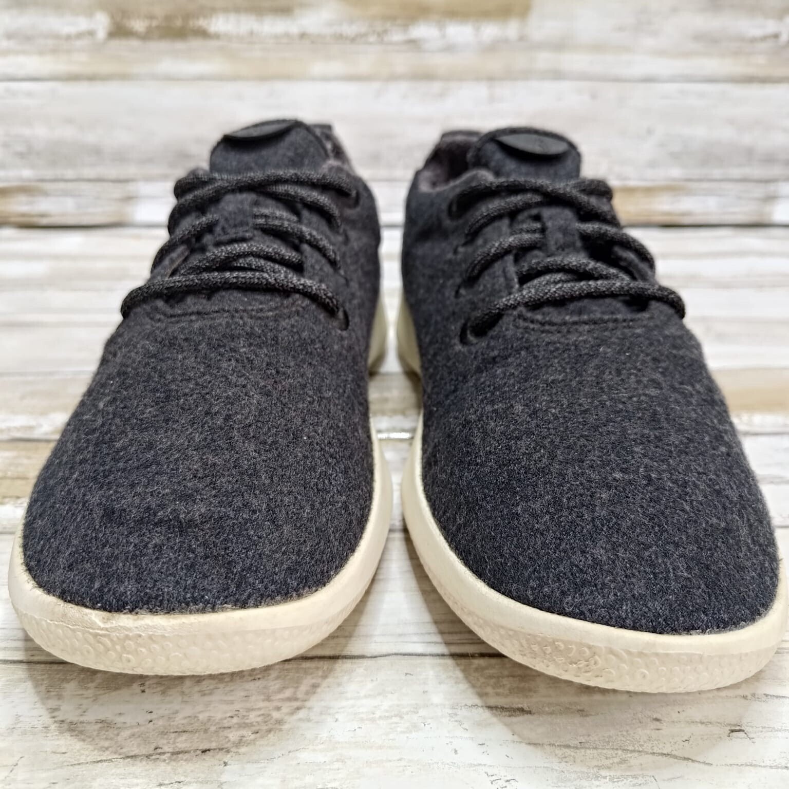 SAOLA Sneakers Allbirds Uomo WR Lana Runners Grigio Scuro Corsa Atletica Taglia 9