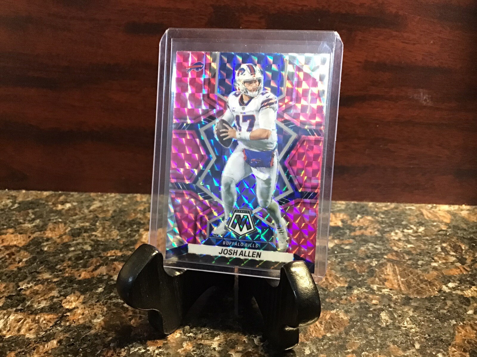 2022 Mosaic Pink Camo Josh Allen -BUFFALO BILLS-Card #20