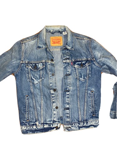 levi jean jacket men | eBay