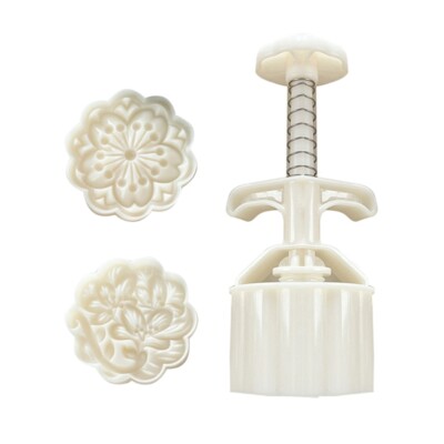 Dessert Molds Cake Molding Dessert Pressing Molds Flower Shape ABS Texture
